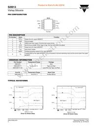 SI9913DY-T1-E3 Datasheet Page 4