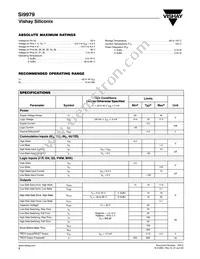 SI9979DS-E3 Datasheet Page 2