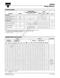 SI9979DS-E3 Datasheet Page 3