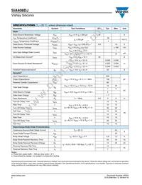 SIA408DJ-T1-GE3 Datasheet Page 2