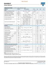 SIA429DJT-T1-GE3 Datasheet Page 2