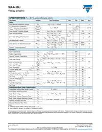 SIA441DJ-T1-GE3 Datasheet Page 2