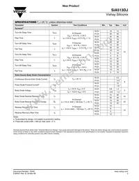 SIA513DJ-T1-GE3 Datasheet Page 3