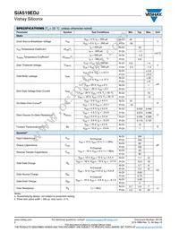 SIA519EDJ-T1-GE3 Datasheet Page 2
