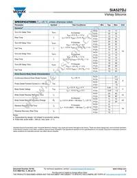 SIA527DJ-T1-GE3 Datasheet Page 3