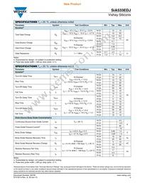 SIA533EDJ-T1-GE3 Datasheet Page 3
