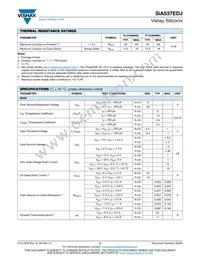 SIA537EDJ-T1-GE3 Datasheet Page 2