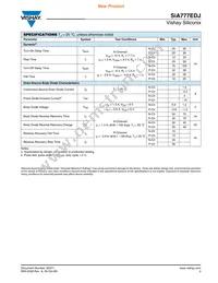 SIA777EDJ-T1-GE3 Datasheet Page 3