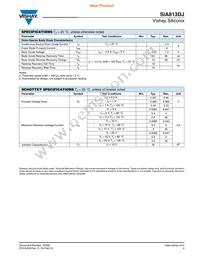 SIA813DJ-T1-GE3 Datasheet Page 3