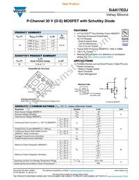 SIA817EDJ-T1-GE3 Datasheet Cover