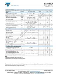 SIA907EDJT-T1-GE3 Datasheet Page 2