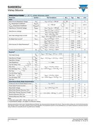 SIA923EDJ-T4-GE3 Datasheet Page 2