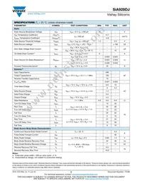 SIA928DJ-T1-GE3 Datasheet Page 2