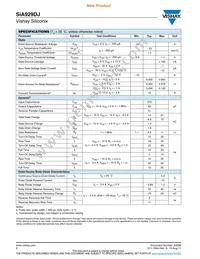 SIA929DJ-T1-GE3 Datasheet Page 2