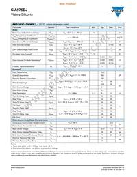 SIA975DJ-T1-GE3 Datasheet Page 2