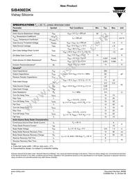 SIB406EDK-T1-GE3 Datasheet Page 2