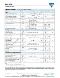 SIB410DK-T1-GE3 Datasheet Page 2