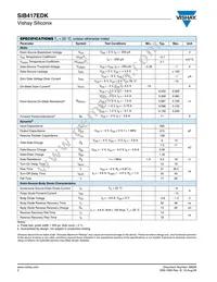 SIB417EDK-T1-GE3 Datasheet Page 2