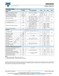 SIB422EDK-T1-GE3 Datasheet Page 2