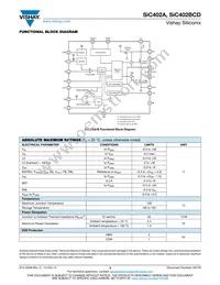 SIC402ACD-T1-GE3 Datasheet Page 3