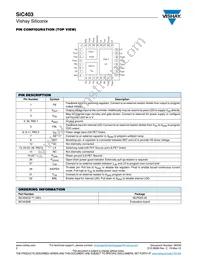 SIC403CD-T1-GE3 Datasheet Page 2