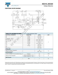 SIC424CD-T1-GE3 Datasheet Page 3