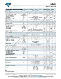 SIC431AED-T1-GE3 Datasheet Page 4