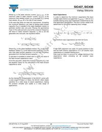 SIC437BED-T1-GE3 Datasheet Page 20