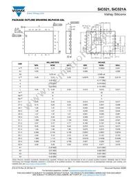 SIC521CD-T1-GE3 Datasheet Page 12