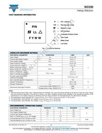 SIC530CD-T1-GE3 Datasheet Page 3