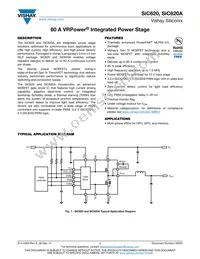 SIC620ACD-T1-GE3 Datasheet Cover