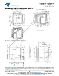 SIC620ARCD-T1-GE3 Datasheet Page 15