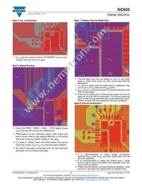 SIC652CD-T1-GE3 Datasheet Page 11