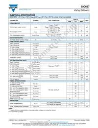 SIC657CD-T1-GE3 Datasheet Page 4