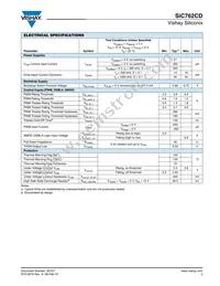 SIC762CD-T1-GE3 Datasheet Page 3