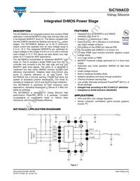 SIC769ACD-T1-GE3 Datasheet Cover