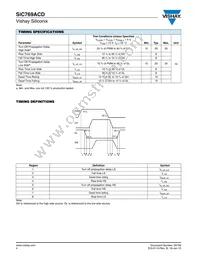 SIC769ACD-T1-GE3 Datasheet Page 4