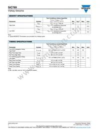 SIC769CD-T1-E3 Datasheet Page 4