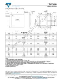 SIC770CD-T1-GE3 Datasheet Page 11