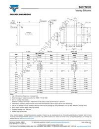 SIC772CD-T1-GE3 Datasheet Page 11