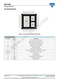 SIC778ACD-T1-GE3 Datasheet Page 2