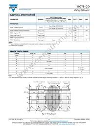 SIC781CD-T1-GE3 Datasheet Page 5