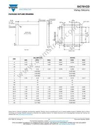 SIC781CD-T1-GE3 Datasheet Page 11