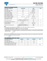 SIC788CD-T1-GE3 Datasheet Page 3