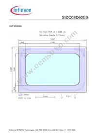 SIDC08D60C6Y Datasheet Page 3