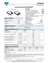 SIDR680DP-T1-GE3 Datasheet Cover