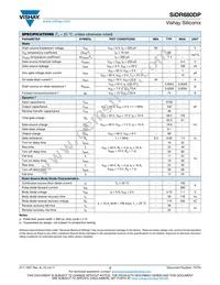 SIDR680DP-T1-GE3 Datasheet Page 2