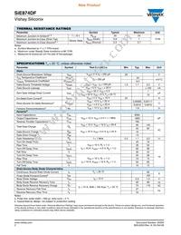 SIE874DF-T1-GE3 Datasheet Page 2
