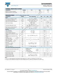 SIHA25N60EFL-E3 Datasheet Page 2