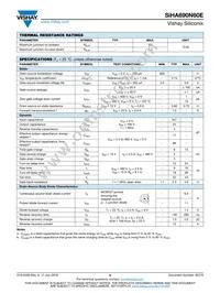 SIHA690N60E-GE3 Datasheet Page 2